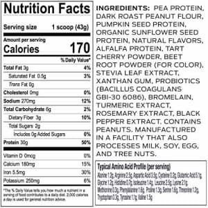 Vega Sport Premium Protein, Peanut Butter (19 Servings, 28.7 oz) - Plant Based Vegan Protein for $40 Vega Sport Premium Protein, Peanut Butter (19 Servings, 28.7 oz) - Plant Based Vegan Protein for $40