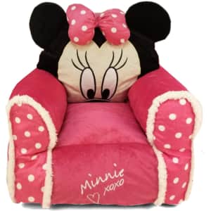 Idea Nuova Disney Minnie Mouse Bean Bag Chair for $24
