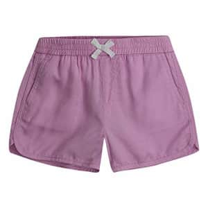 Levi's Girls' Big Lightweight Shorty Shorts, Pink Lavender, 10 for $20