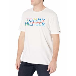Tommy Hilfiger Men's Short Sleeve Graphic T Shirt, Bright White-PT, Small for $31 Tommy Hilfiger Men's Short Sleeve Graphic T Shirt, Bright White-PT, Small for $31