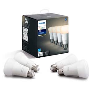Philips Hue White Smart Bulb 4-Pack for $35