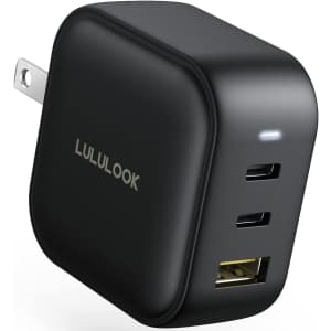 Lululook 3 Port USB-C Fast Charger for $20