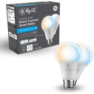 C by GE Tunable White Direct Connect Light Bulbs 2-Pack for $19