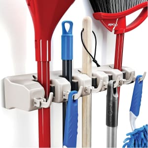 Home-it It Mop and Broom Holder for $14