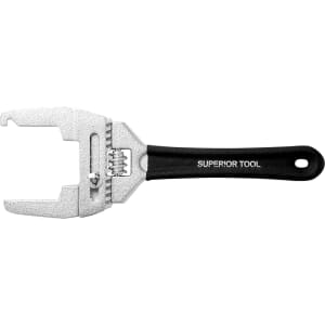Superior Tool Adjustable Combination Wrench for $7