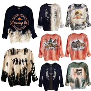 Women's Halloween Sweatshirt: 2 for $27 Women's Halloween Sweatshirt: 2 for $27