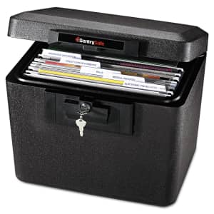 Sentry Safe Fireproof File Box for $40 Sentry Safe Fireproof File Box for $40