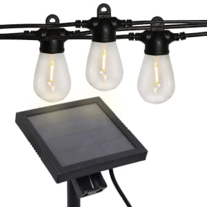 Westinghouse 48-Foot Solar-Powered Vintage LED String Lights for $35 Westinghouse 48-Foot Solar-Powered Vintage LED String Lights for $35
