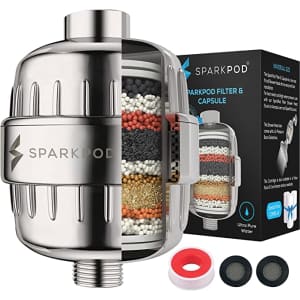 SparkPod High Output Shower Filter Capsule for $17