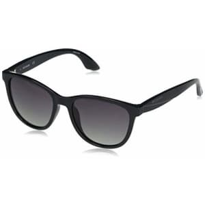 Columbia Women's Pleasant Hill Cat-Eye Polarized Sunglasses, Black/Smoke Polarized, 55 mm for $36