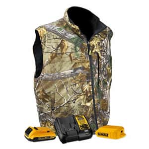 Radians DEWALT Camouflage Fleece Heated Vest with Battery, Charger, and Adapter - Size Medium for $231 Radians DEWALT Camouflage Fleece Heated Vest with Battery, Charger, and Adapter - Size Medium for $231
