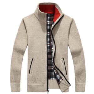 Men's Full-Zip Sweater Jacket for $18 Men's Full-Zip Sweater Jacket for $18