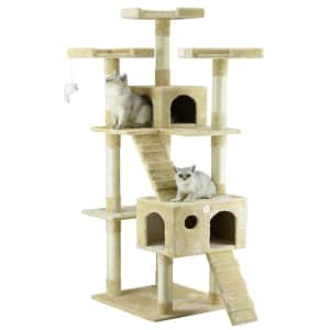 Go Pet Club 72" Cat Tree Condo for $70 Go Pet Club 72" Cat Tree Condo for $70