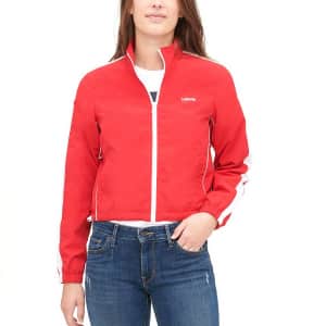 Levi's Women's Taslan Coach Track Jacket for $15 Levi's Women's Taslan Coach Track Jacket for $15
