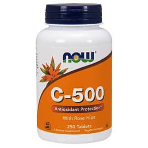 Now Foods NOW Supplements, Vitamin C-500 with Rose Hips, Antioxidant Protection*, 250 Tablets for $11 Now Foods NOW Supplements, Vitamin C-500 with Rose Hips, Antioxidant Protection*, 250 Tablets for $11