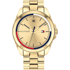 Tommy Hilfiger Men's Quartz Stainless Steel and Bracelet Casual Watch for $81