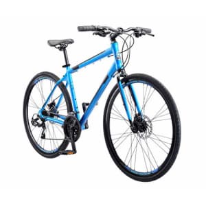 Schwinn Volare 1200 Adult Hybrid Road Bike, 28-inch wheel, aluminum frame, Matte Blue for $360