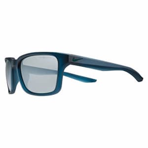 Nike Essential Spree Square Sunglasses, Matte Squadron Blue, 57 mm for $170