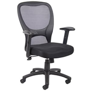 Boss Office Products B6508 Budget Mesh Task Chair in Black for $137