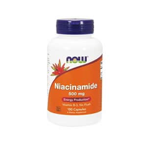 Now Foods NOW Niacinamide 500mg,100 Capsules for $8