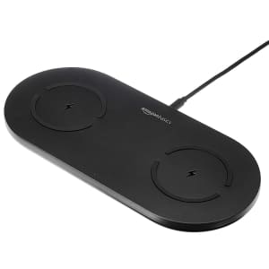 AmazonBasics 20W Dual Wireless Charging Pad for $28