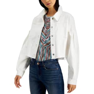 INC International Concepts Women's Denim Jackets at Macy's: for $17