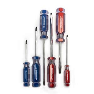 Crescent Violins Crescent CPS6PCSET 6 Pc. Phillips/Slotted Acetate Screwdriver Set for $22 Crescent Violins Crescent CPS6PCSET 6 Pc. Phillips/Slotted Acetate Screwdriver Set for $22