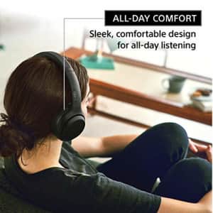 Sony WHXB900N Noise Cancelling Headphones, Wireless Bluetooth Over the Ear Headset - Black for $174