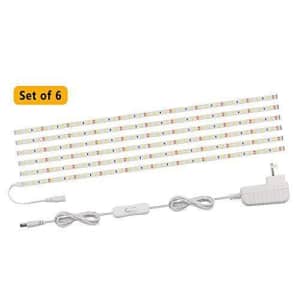 9.84-Foot Under Counter Strip Light 6-Pack for $11 9.84-Foot Under Counter Strip Light 6-Pack for $11