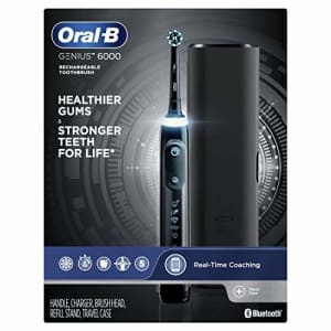 Oral-B Pro 6000 Smart Series Power Rechargeable Electric Toothbrush, Black for $120