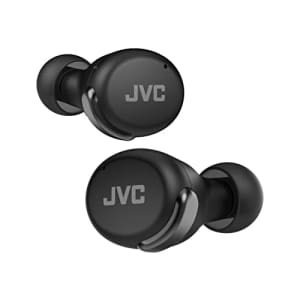 JVC Compact True Wireless Headphones with Active Noise Cancelling, Low-Latency Mode for Gaming and for $70