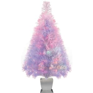 Holiday Time 32" Fiber Optic Concord Christmas Tree for $8