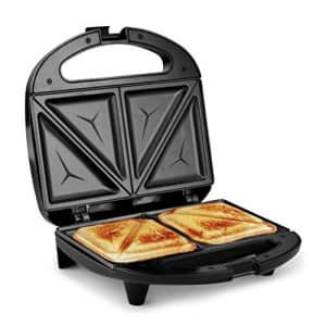 Elite Gourmet ESM2207# Sandwich Panini Maker Grilled Cheese Machine, Tuna Melt Omelets PFOA-Free for $30