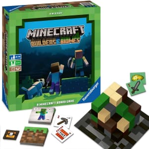 Minecraft: Builders & Biomes Strategy Board Game for $30