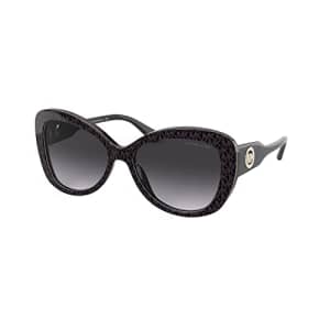 Sunglasses Michael Kors MK 2120 F Asian fit 33558G Dark Brown Jacqaurd Logo for $96