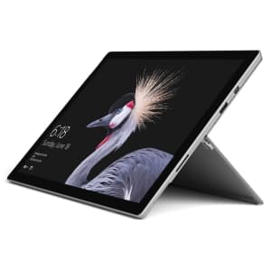 Microsoft Surface Pro 5 12.3" 128GB Tablet for $350