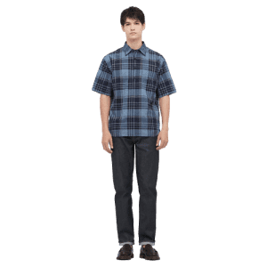Uniqlo Men's Madras Plaid Short-Sleeve Shirt for $15