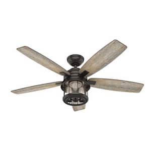Hunter Fan Company Hunter 59420 Contemporary Modern 52``Ceiling Fan from Coral Bay collection Dark for $226
