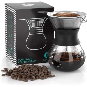Coffee Gator 10.5-oz. Paperless Pour Over Brewer for $14