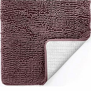 Gorilla Grip Soft Absorbent Plush Bath Rug Mat, 44x26, Microfiber Dries Quickly, Luxury Chenille for $9