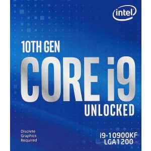 10th-Gen. Intel Core i9-10900KF 10-Core Desktop Processor for $275