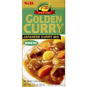 S&B Golden Curry 3.2-oz Sauce Mix for $2.60 via Sub & Save