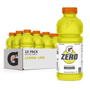 Gatorade Zero Sugar Thirst Quencher Bottles 12-Pack for $6.94 via Sub & Save Gatorade Zero Sugar Thirst Quencher Bottles 12-Pack for $6.94 via Sub & Save