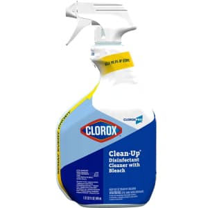 Clorox 32-oz. Clean-Up CloroxPro Disinfectant Cleaner with Bleach Spray for $6