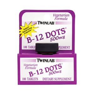 Twinlab, B-12 Dots, 500mcg, 100 Tablets for $16 Twinlab, B-12 Dots, 500mcg, 100 Tablets for $16