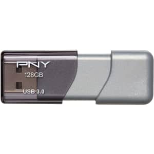 PNY Turbo 128GB USB 3.0 Flash Drive for $14