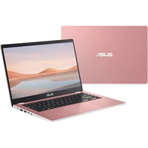 2022 ASUS 14" Thin Light Business Student Laptop Computer, Intel Celeron N4020 Processor, 4GB DDR4 for $220