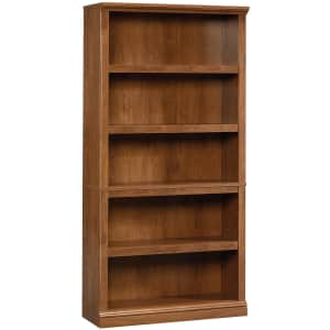 Sauder 5-Shelf Split Bookcase for $149