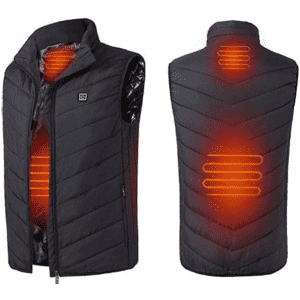Electric Heated Vest w/ Temperature Control for $35