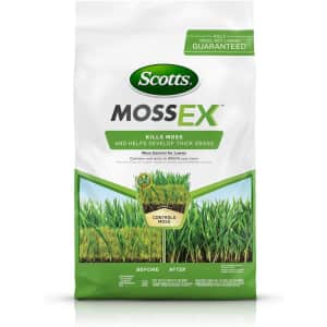 Scotts MossEx 18.37-lb. Lawn Control for $7 Scotts MossEx 18.37-lb. Lawn Control for $7